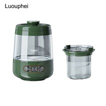 죽 영양식제조기 220V 가정용 건강 냄비 미니 600ml 죽 스튜 수프 컵 전기 주전자 끓는 차 메이커 디저트, 01 green_03 UK