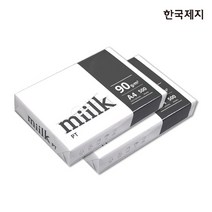 밀크 복사용지PT A4용지, 90g, 2권