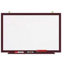 영남칠판 일반 화이트보드 120x60~120x85cm, 체리