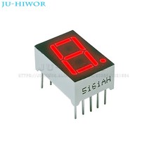 LED 광고판 전광판 차량 휴대용 미니 간판 10pcs 056 인치 10 핀 5161AS 5161BS 1 비트 자리 7 세그먼트 빨간색 디지털 디스플레이 D 813EA 2, 0.56inch C-A