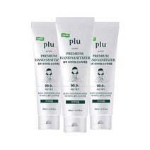 플루_프리미엄 손소독제 겔 180ml x 3개 손세정제 세니타이저, 없음