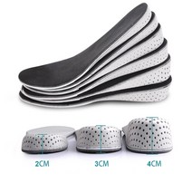 높이 증가 깔창 남녀 공용 메모리 폼 신발 전체 Hlaf 패드 쿠션 1 쌍, 없음, 5.half insoles - 3cm
