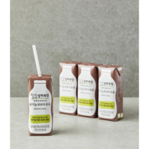 초록마을 상하목장 유기농 코코아우유(125mL x 4입), 12개입, 125ml