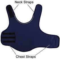 개 불안 조끼 XS-XL 애완 동물 강아지 불안 자켓 작은 중형 대형 개 옷 셔츠 애완 동물 제품에 대한 반사, 02 Navy blue_03 M 30-60 lbs