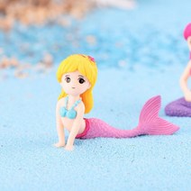 물멍 큐브 어항 하단섬프어항 자동청소어항수족관 물고기 탱크 장식 귀여운 인어 인형 홈 인테리어 애완 동, 01 style1_01 M, 01 style1_01 M