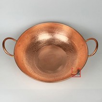 동냄비 구리냄비 쌀국수 캠핑 인덕션 냄비밥 손잡이, 40센티 구리 냄비