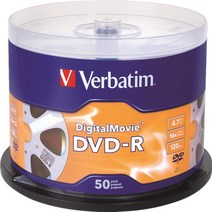 공씨디 공cd 공DVD 축제 디지털 영화 DVD-R 디스크 4.7 기가 바이트 DATA-120MIN 16x 속도 빈 50 팩, 한개옵션0