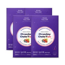 원데이 딜리톡, 4박스 8회분(40g x 32포)+보틀 무료 증정