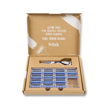쉬크 하이드로5 베이스 날14입+면도기, 1세트, 14개입