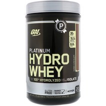 Optimum Nutrition 플래티넘 하이드로 웨이 터보 초콜릿 795 g (1.75 lbs) 2팩