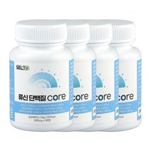 식약처인증 류신단백질 코어 산양유 류신 필수 아미노산 비타민D3 BCAA 토니모리 마스크 증정, 2세트(6개월)