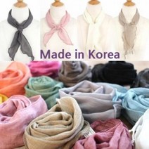 무지 쁘띠스카프 (국산) 피그먼트 (무료개별포장) TR 가제손수건 거즈손수건 도매2003