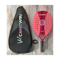 Does not apply Camewin 스타일 풀 카본 파이버 러프 비치 테니스 라켓 가방 새 제품 핑크
