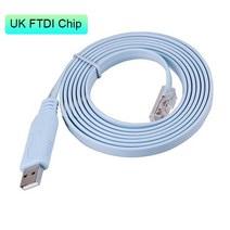 유심라우터 lte라우터 와이파이라우터 UKYEE USB 확장 RJ45 콘솔 케이블 FTDI to FT232R 칩 + Cisco H3C HP, [02] 은, [01] 1.8m, 02 은_01 1.8m