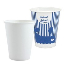 white 9온스(265ml) 종이컵 1박스(1000개)