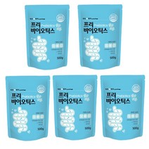 박부자네 해썹 HACCP 프리바이오틱스 대용량 프락토 올리고당 유산균 먹이 프리바이오틱스가루 프리바이오틱스분말 추천, 5팩, 500g