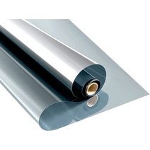 창문시트지 다이크로익필름 레인보우필름 홈 미러용 원웨이 창문 프라이버시 필름 비닐 롤 열 제어 UV 정전기 방지 스테인드 글라스 슬라이딩 도어 커버, Silver silver+40x300cm