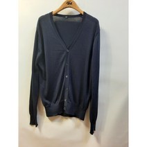 일본수입빈티지muji무지네이비 메리노울니트가디건 95m