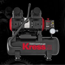 (크레스)에어콤프레샤(저소음) KP110P 1마력, 단품