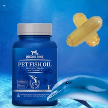 생선 기름 애완 동물 개 고양이 영양 보충제 소프트 캡슐 레시틴 미용 연어 오일 종합 비타민, 한개옵션1, 한개옵션0