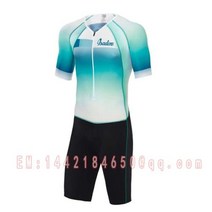 철인3종 사이클 경기 져지 트라이애슬론 Isadore Maillot Ciclismo 자전거 남자 Skinsuit 트라이 애슬론 원피스 양복 짧은 소매 러닝 의류 점프 슈트 전체