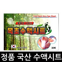 [12시이전당일출고]정품 NEW 풋패치나이스 수액시트/30매/발바닥시트/발패드/발건강/발관리/목초패드/발시트/수액패드/여행/발관리용품/힐링/목초수액시트/효도선물/발바닥패치/패드, 케이스 수액시트 30매