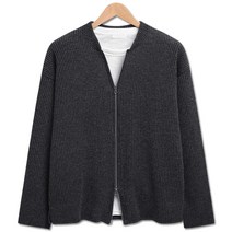 [당일출고] 소프트 투웨이 오버핏 니트집업 (LW067)