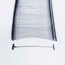 페토닷컴 옷 의류 라벨 택총 심 핀 알 택끈, 1개, L. 블랙 택핀 50mm 1박스