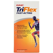 GNC 트리플렉스 TRIFLEX 240 캐플릿 글루코사민 콘드로이친 MSM 보스웰리아, 240캐플릿