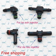 5pcs 노즐 리턴 오일 역류 조인트 파이프 t 및 l 유형 bosch denso 디젤 인젝터 플라스틱 커넥터 파이프 호스 조이너 튜브, 덴소 t형용