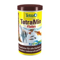 테트라민 플레이크 활력증가 프리미엄 구피 전용 먹이 사료 밥 1리터, 250ml (1팩)