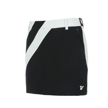 볼빅 여성용 골프 사선 배색 H라인 큐롯 스커트 VLCUL915
