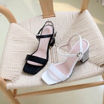 라이키 8cm 샤이니 스트랩 샌들