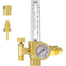TOOLIOM CO2 Argon Flow Meter Gas Regulator Gauge Mig Tig Welding, 01 gas regulator
