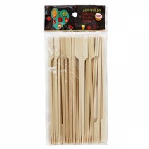 블룸엣홈 대나무 손잡이 꽂이 대, 50개입, 3개