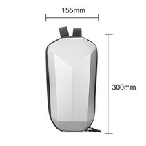 전기자전거 부속품 24L 전기 스쿠터 전면 가방 샤오미 M365 Kugoo M4 방수 EV, Silver 4L+프랑스