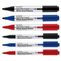 모나미 생잉크 보드마카 220 F 222 시그마플로 화이트보드 마카, 모나미생잉크보드마카220(빨강/1자루)