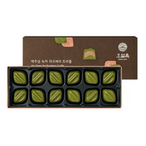 [본사직영] 제주섬 녹차 라즈베리 트러플 96g [E]