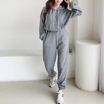 컴온요 크롭후드 조거팬츠 트레이닝세트(set872)