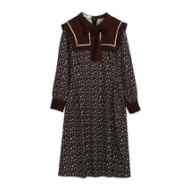 여성 봄 수입 빅사이즈 원피스 긴팔 리본 롱원피스 여름 하객룩 상체비만 쇼핑몰 77사이즈