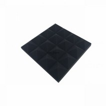 음향사운드디퓨저 방음재 스피커흡음판 판넬 흡음 방음 베이스트랩 103740, 24pcs, black