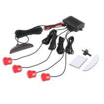 자동 후방 백업 레이더 시스템 사운드 경고 주차 지원 LED 디스플레이 거리 감지 알람 키트 보안, 03 Titanium Gray