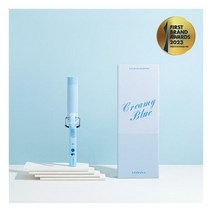 (당일도착)[문가영 Pick] 보다나 글램웨이브 봉고데기 36mm 크리미블루
