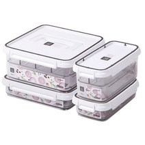 스카이락 인케이스 용기 반찬용기 김밥재료용기 밀폐용기 소분용기 반찬통 나눔접시 찬합, 선택04:스카이락 점보 2호 인케이스 8칸(김밥용기)