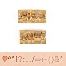 불박 폰트 고딕체 1 특수 기호, 단품