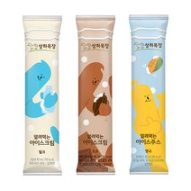 얼려먹는 아이스크림85mlx36개(초코12+망고12+밀크12)/무배