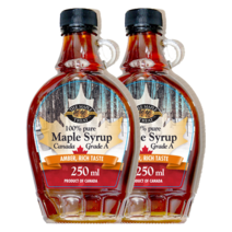 53 Acres 53 에이커 오가닉 메이플 시럽 - 에임버 53 Acres Organic Maple Syrup - Amber, 375ml-2병, 2