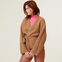 오일릴리 가디건 베이지 Oilily ﻿Vantage Cardigan 벨트 가디건