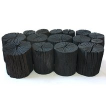 국내산 참숯 원형흑탄 7kg12cm 공기정화/탈취/자연가습, 1개