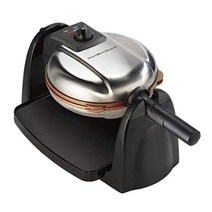 [이라운드몰]해밀턴 비치 26031 벨기에 와플 메이커 세척이 간편한 탈착 와플팬 3070g, Copper